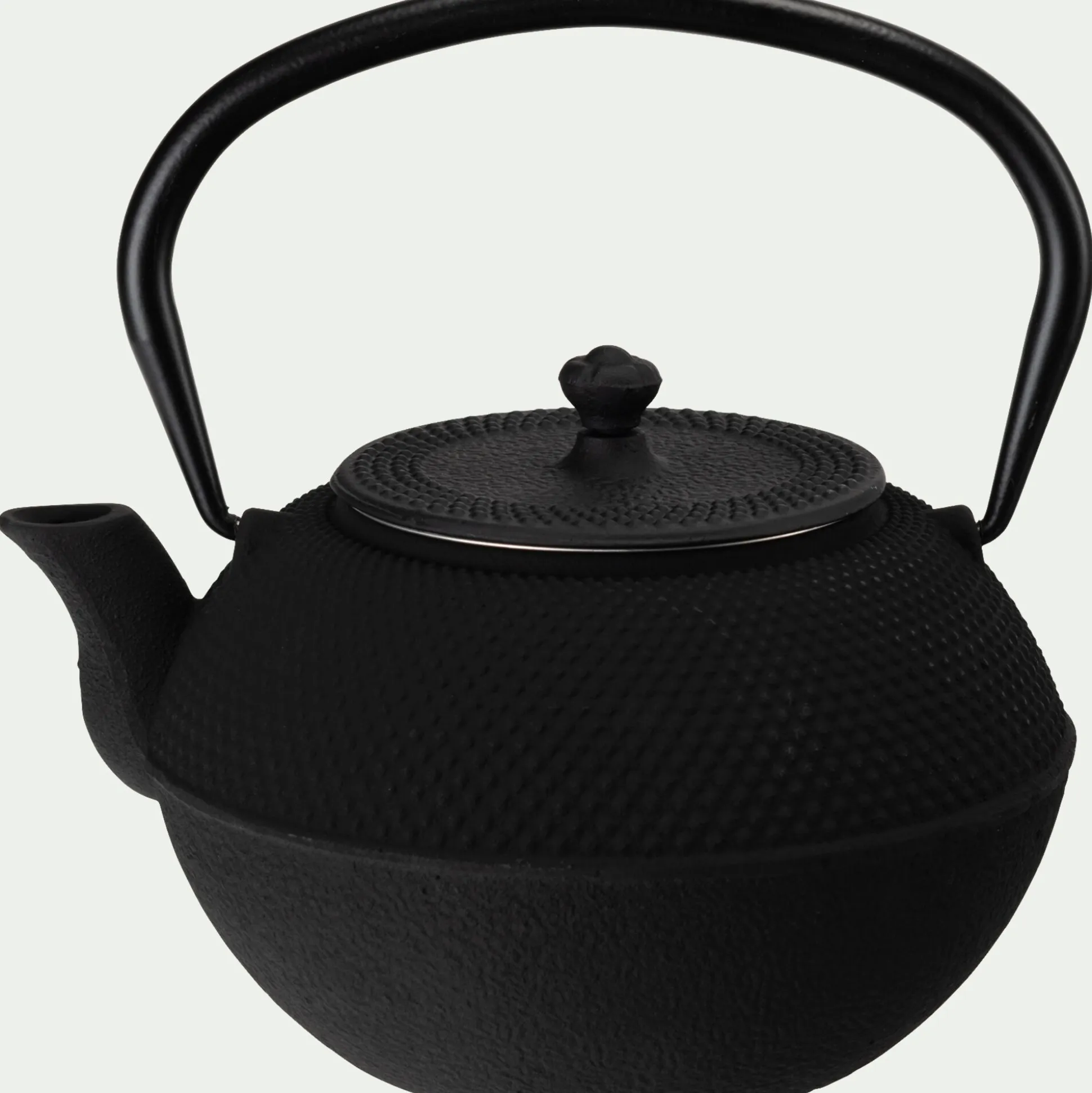 Théière en fonte - noir 1,20L