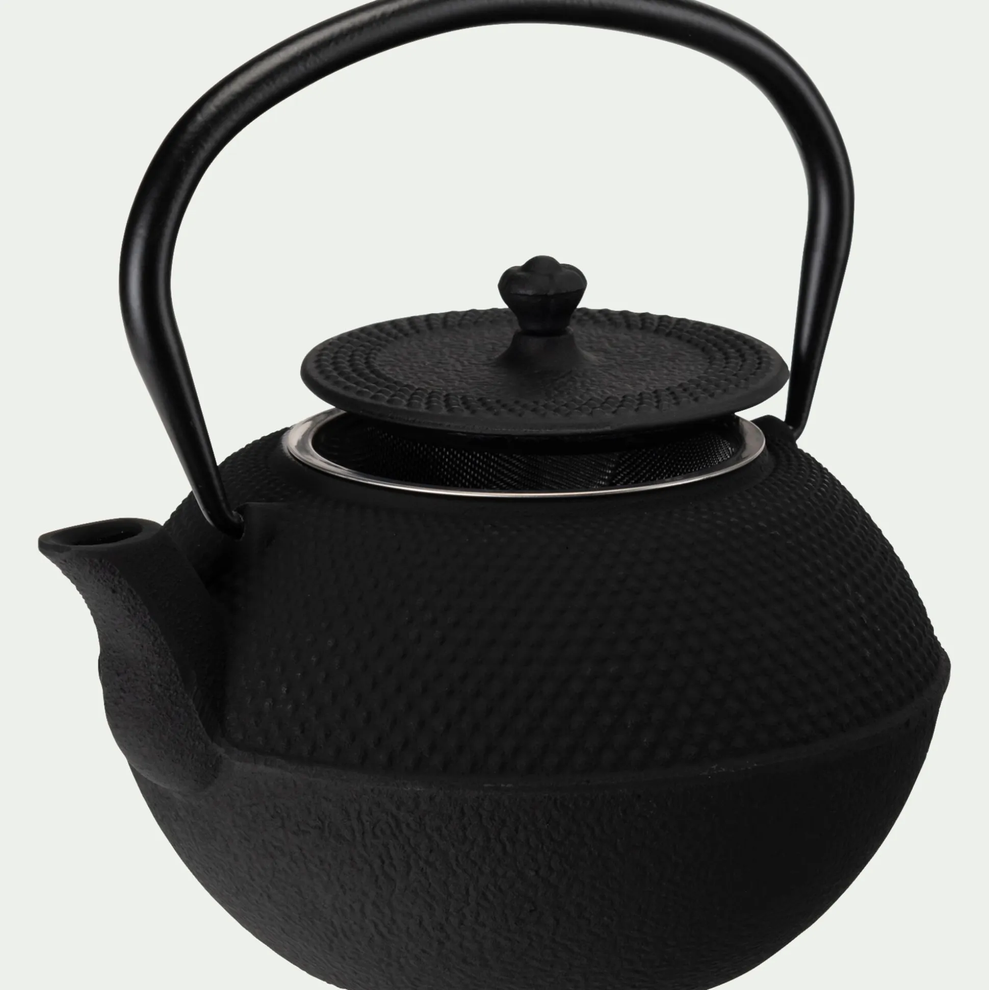 Théière en fonte - noir 1,20L