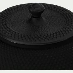 Théière en fonte - noir 1,20L