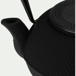 Théière en fonte - noir 1,20L
