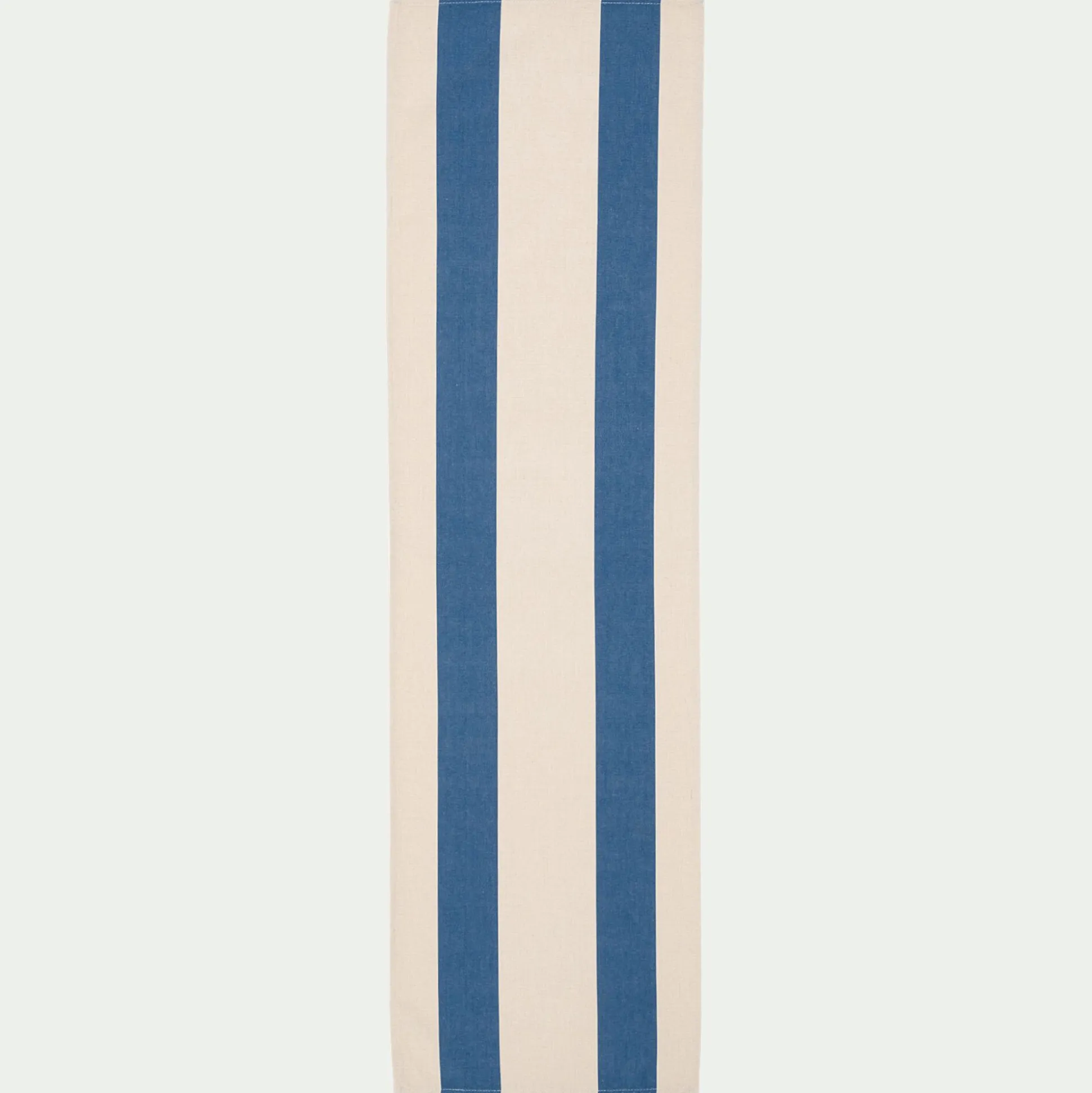 Toile de chilienne rayée en tissu - bleu
