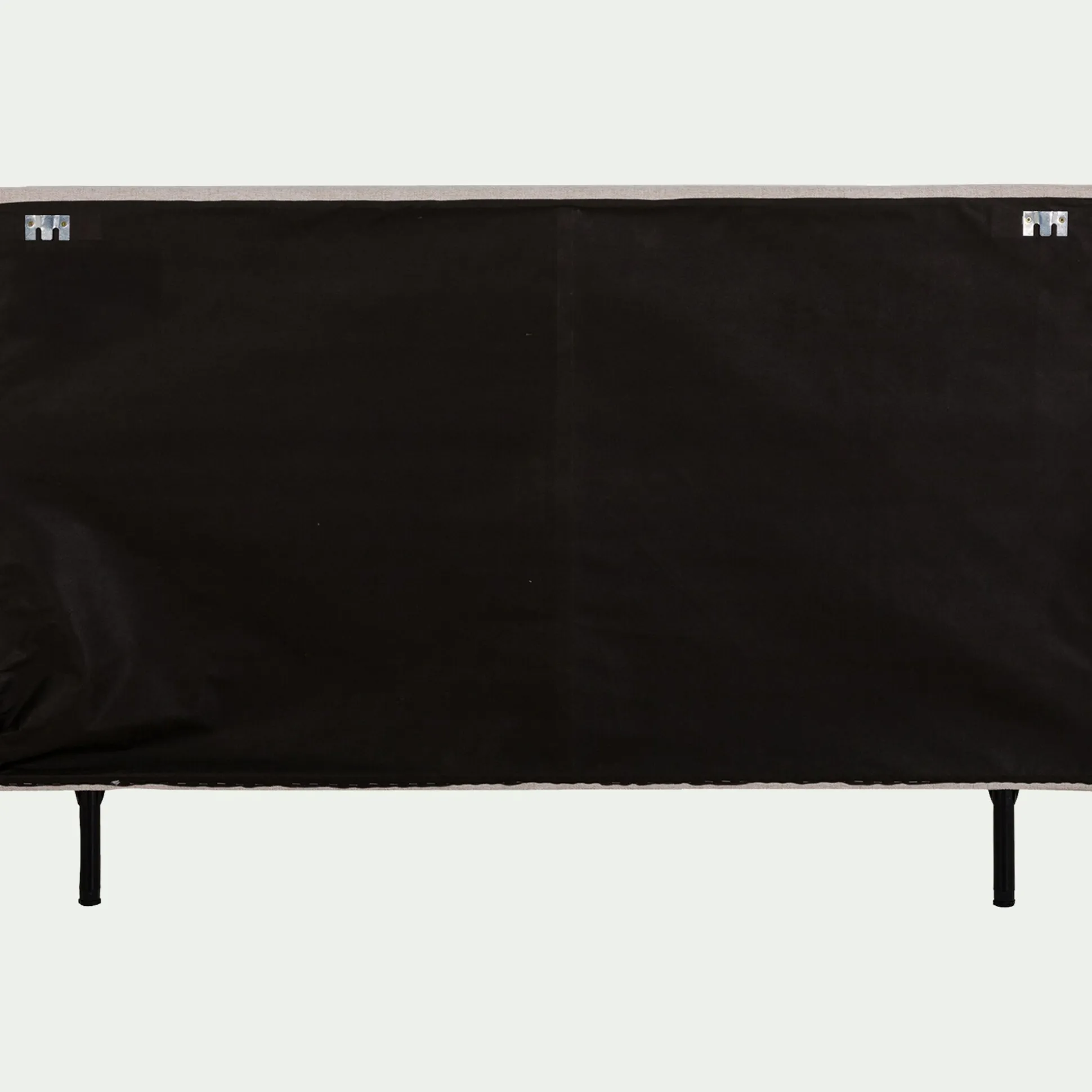 Tête de lit capitonnée en tissu L162cm - beige