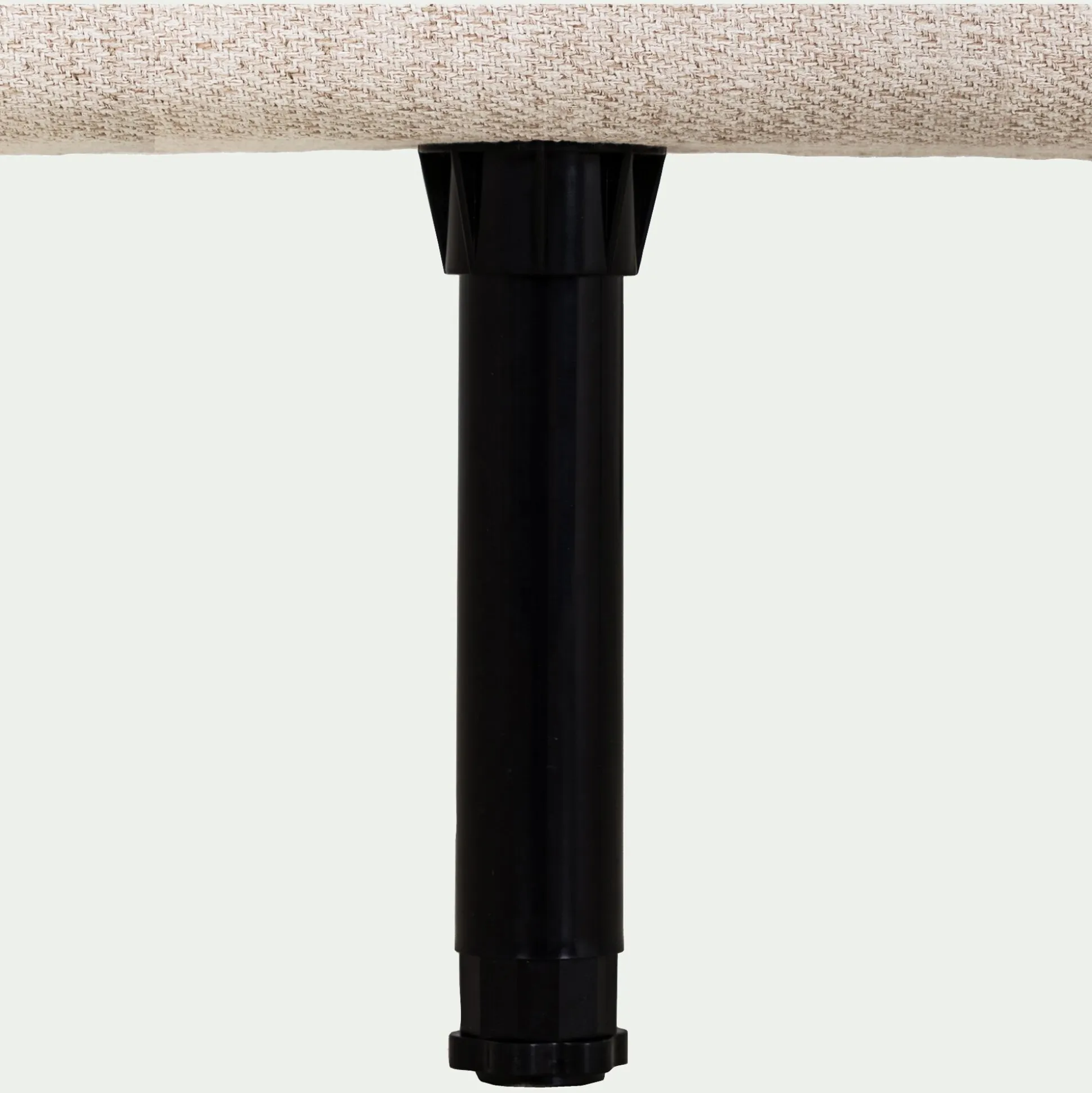Tête de lit capitonnée en tissu L162cm - beige