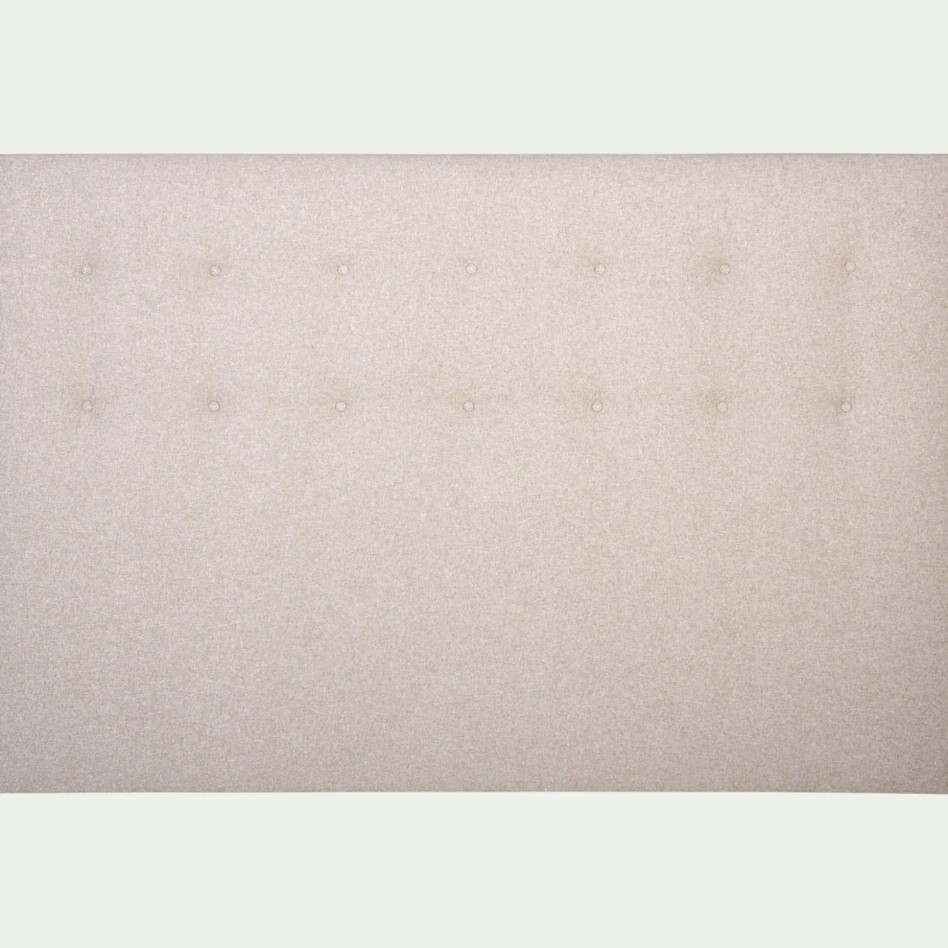Tête de lit capitonnée en tissu L160cm - beige