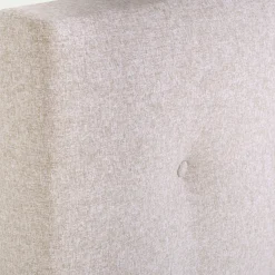 Tête de lit capitonnée en tissu L160cm - beige