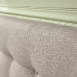 Tête de lit capitonnée en tissu L160cm - beige