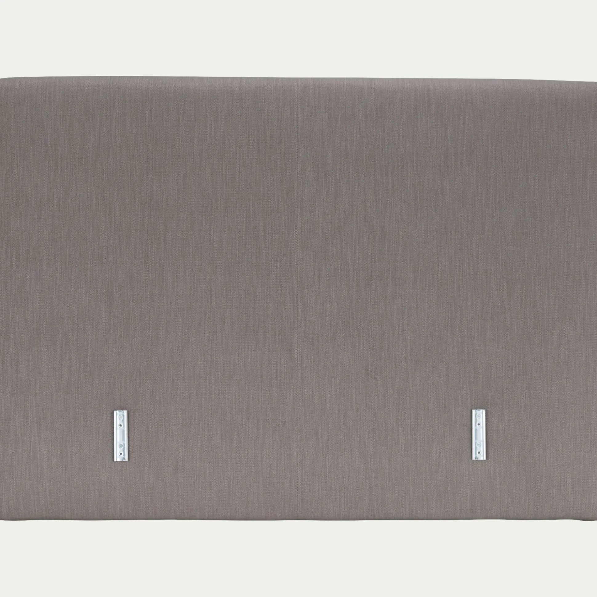 Tête de lit dosseret tapissier en tissu épais 160cm - gris granite