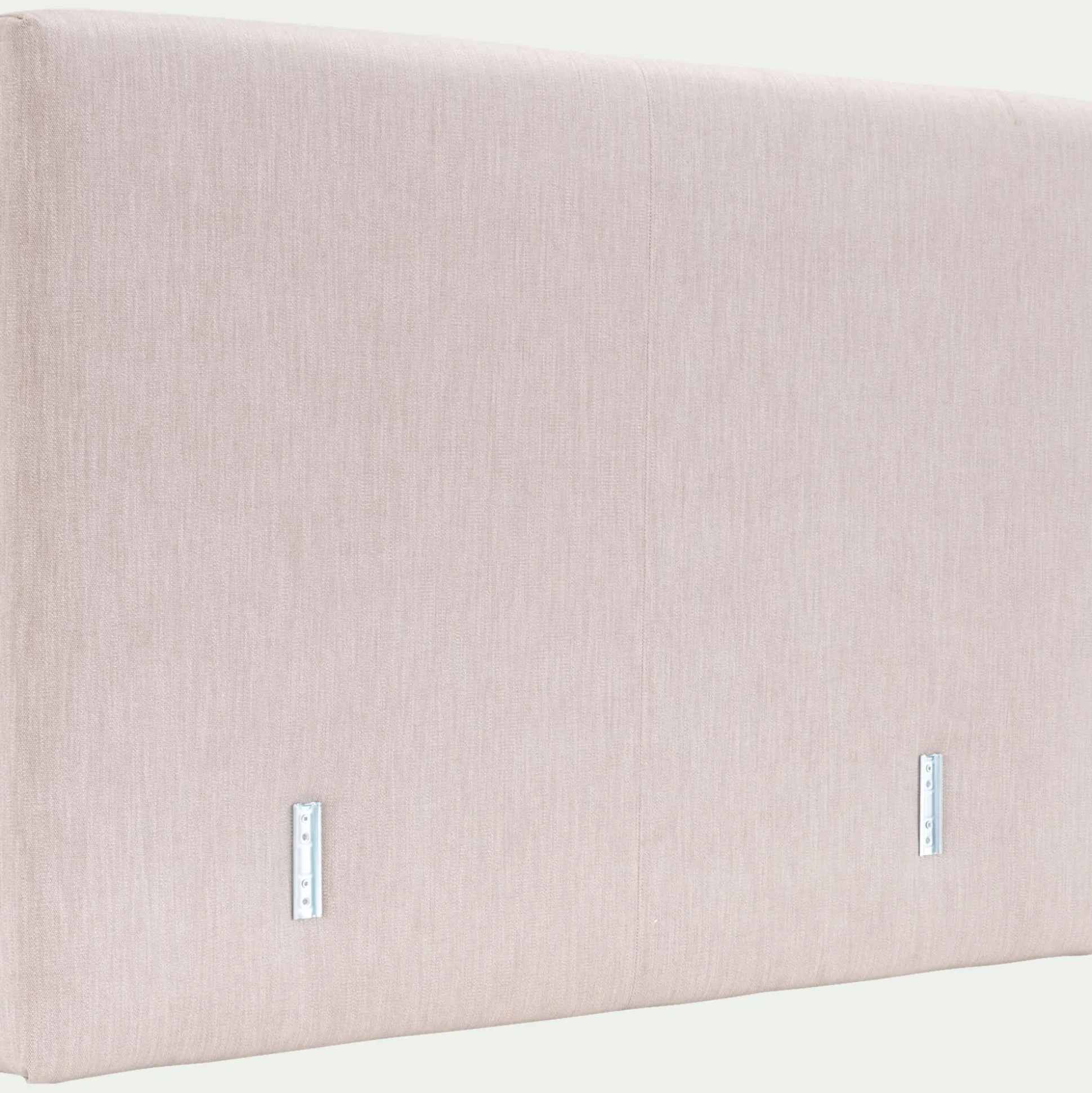 Tête de lit dosseret tapissier en tissu épais 140cm - écru