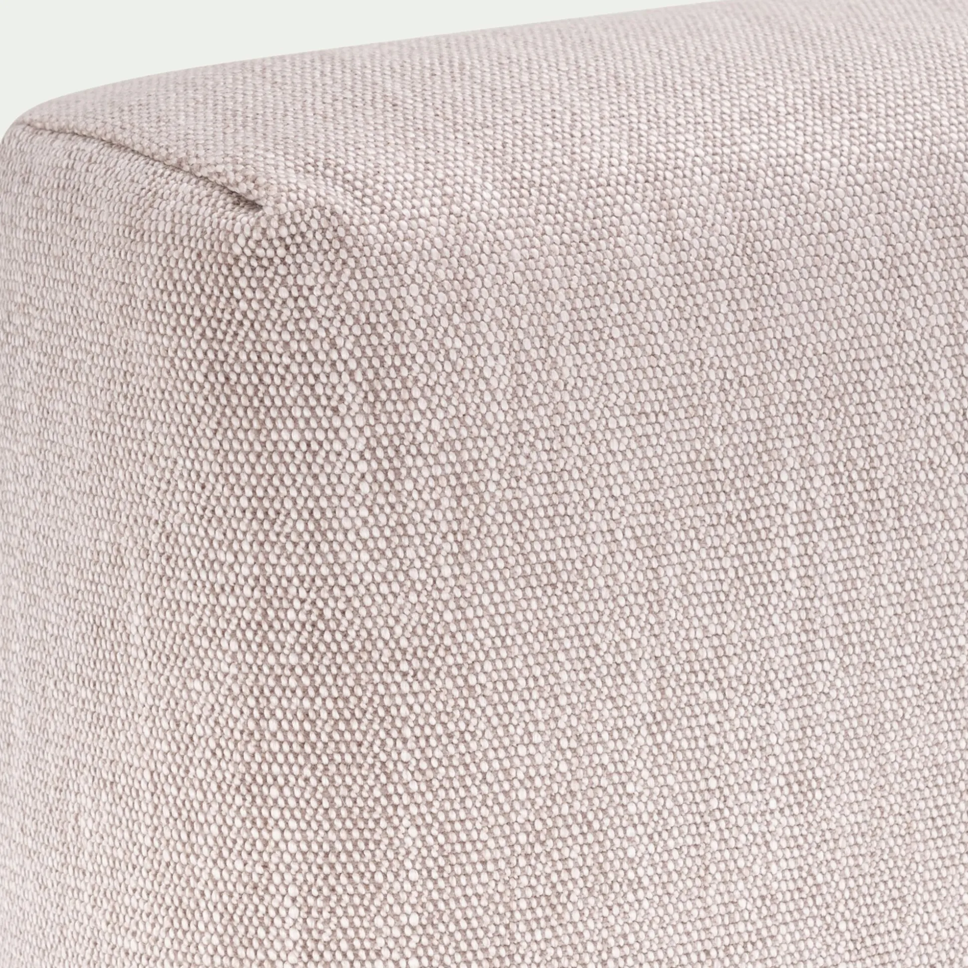 Tête de lit dosseret tapissier en tissu épais 140cm - écru