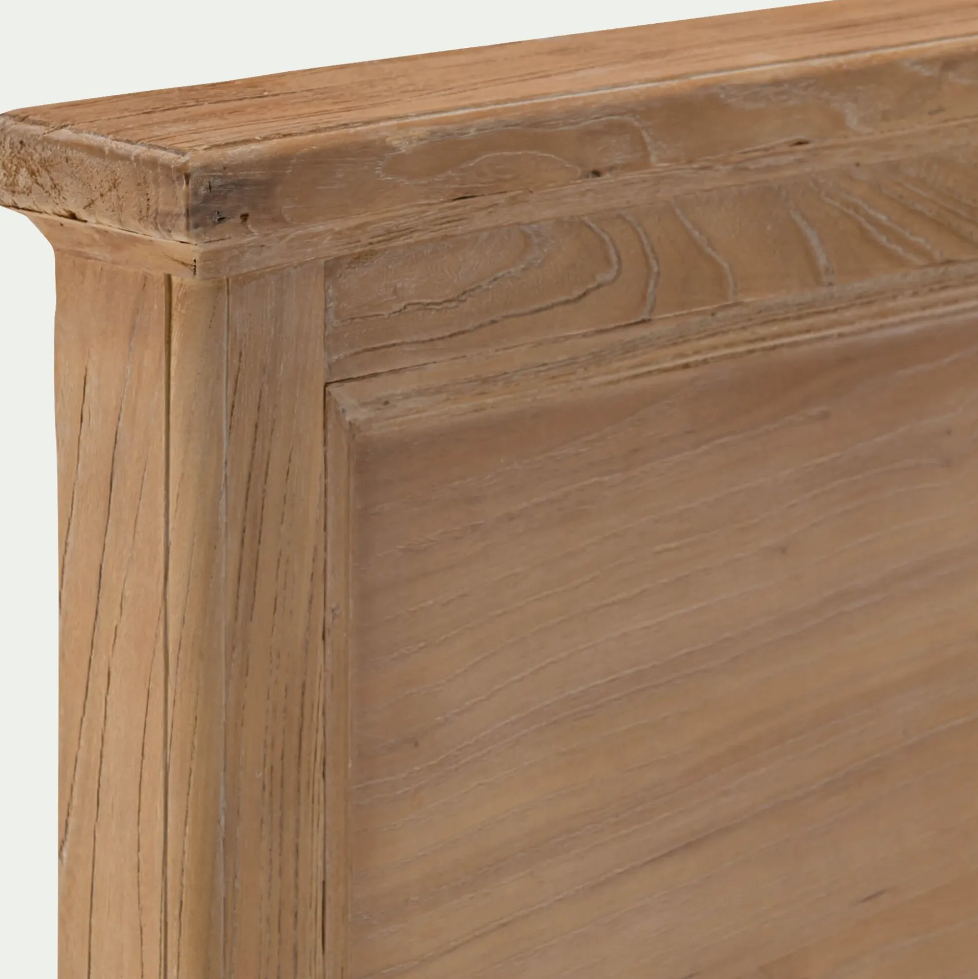 Tête de lit en bois d'orme L174cm - bois clair