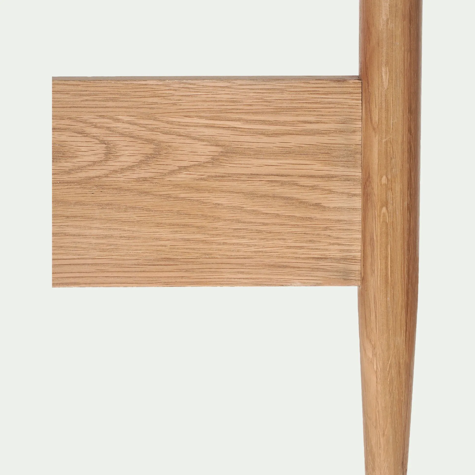 Tête de lit en chêne et corde L165cm - bois clair