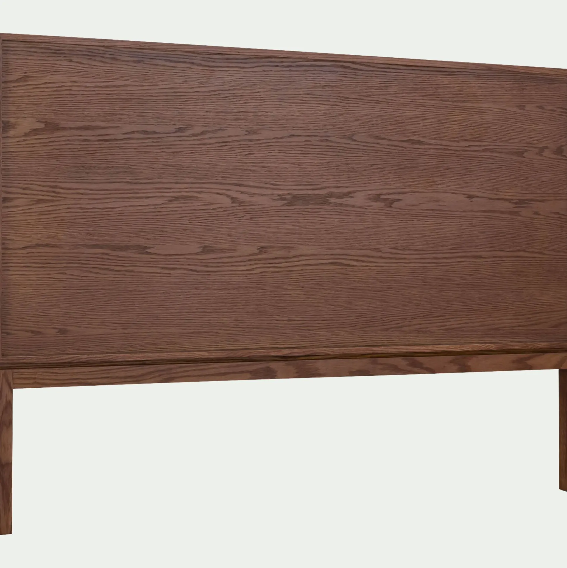 Tête de lit en chêne massif L168cm - bois foncé