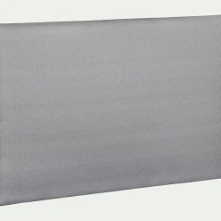 Tête de lit en tissu L160cm - gris