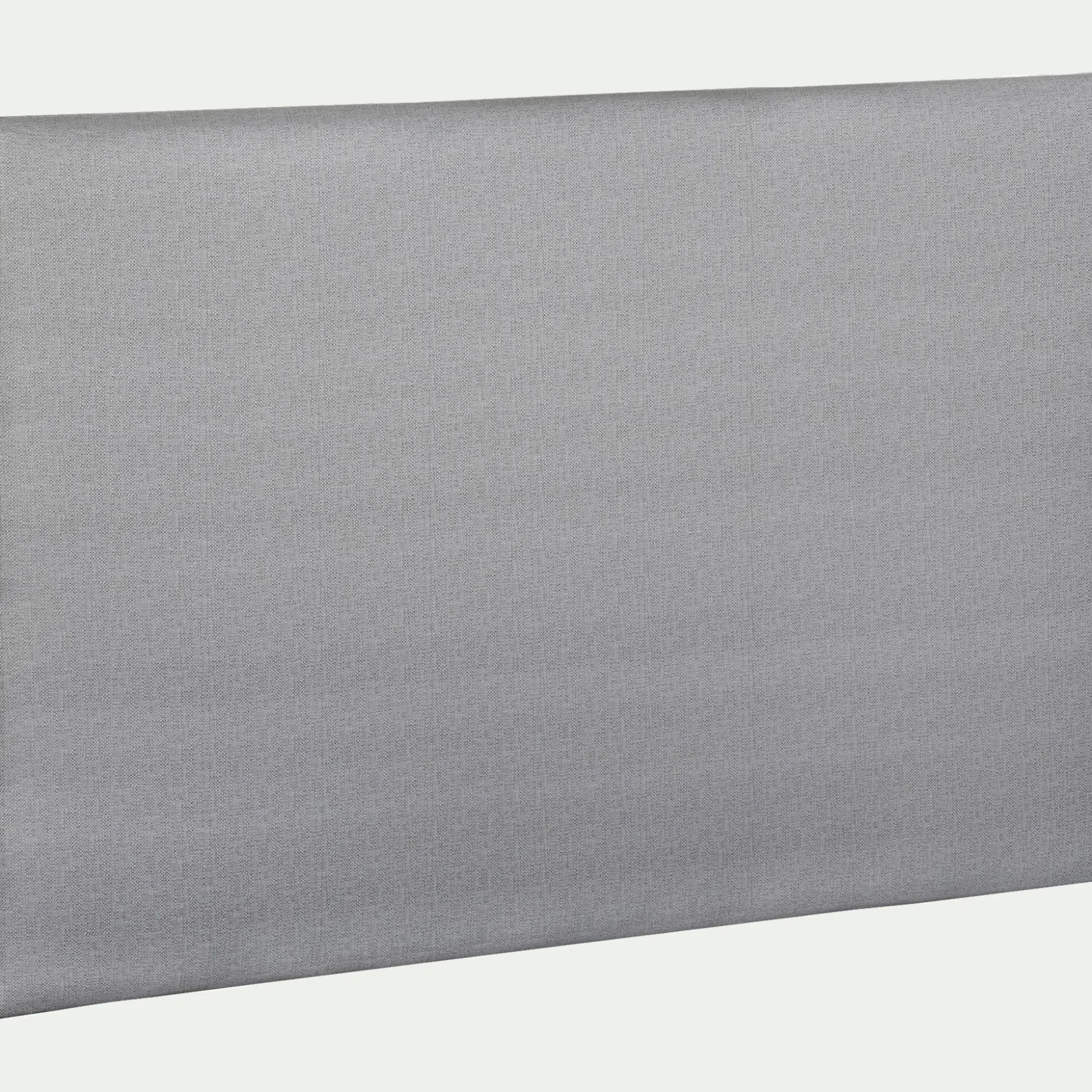 Tête de lit en tissu L160cm - gris