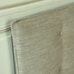 Tête de lit en tissu texturé 160cm - écru