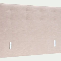 Tête de lit en tissu texturé 160cm - écru