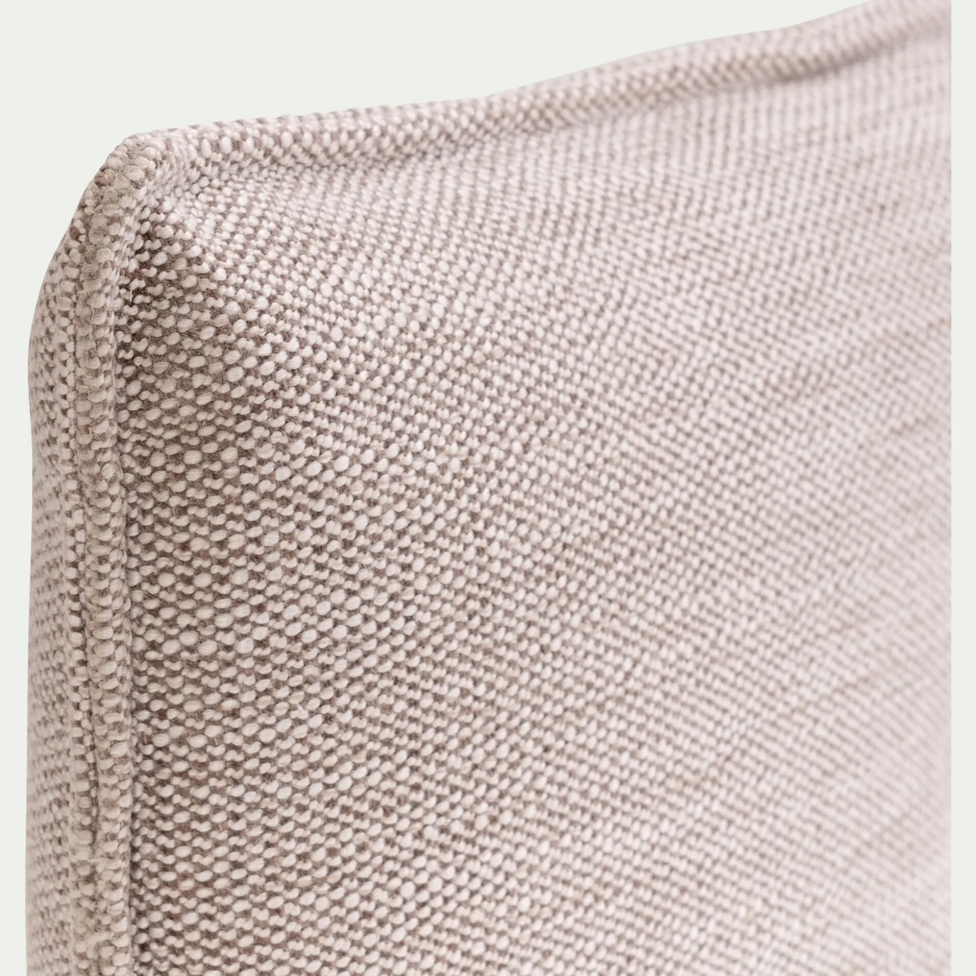Tête de lit en tissu texturé 160cm - écru