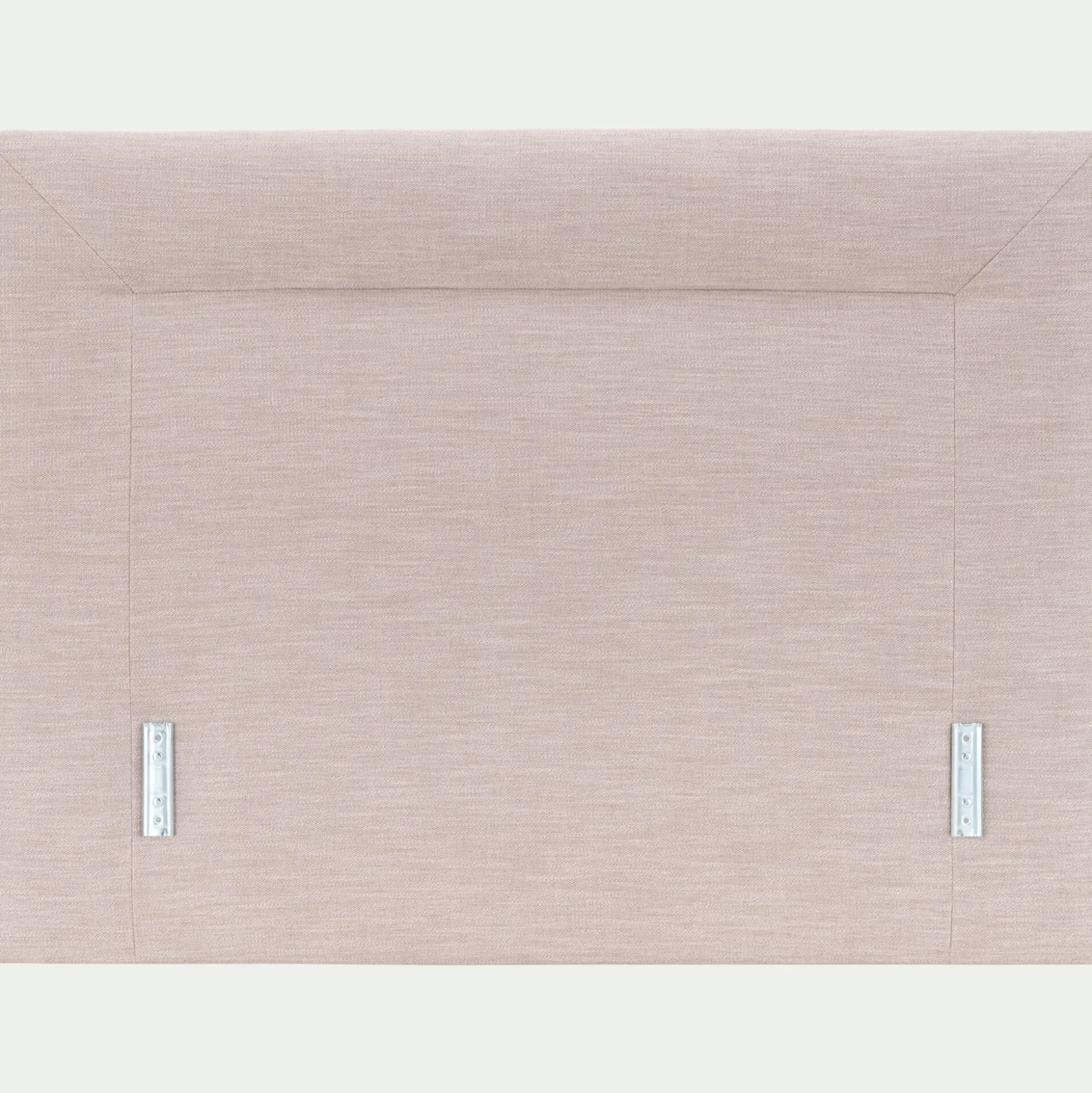 Tête de lit matelassée en tissu 160cm - écru