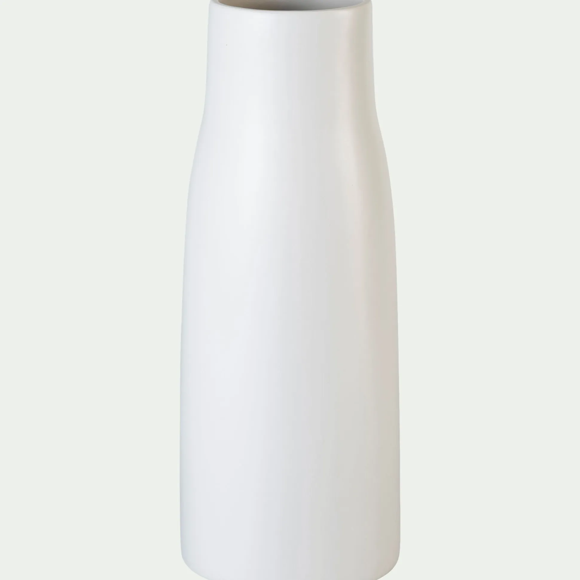 Vase classique en céramique H33cm - blanc ventoux