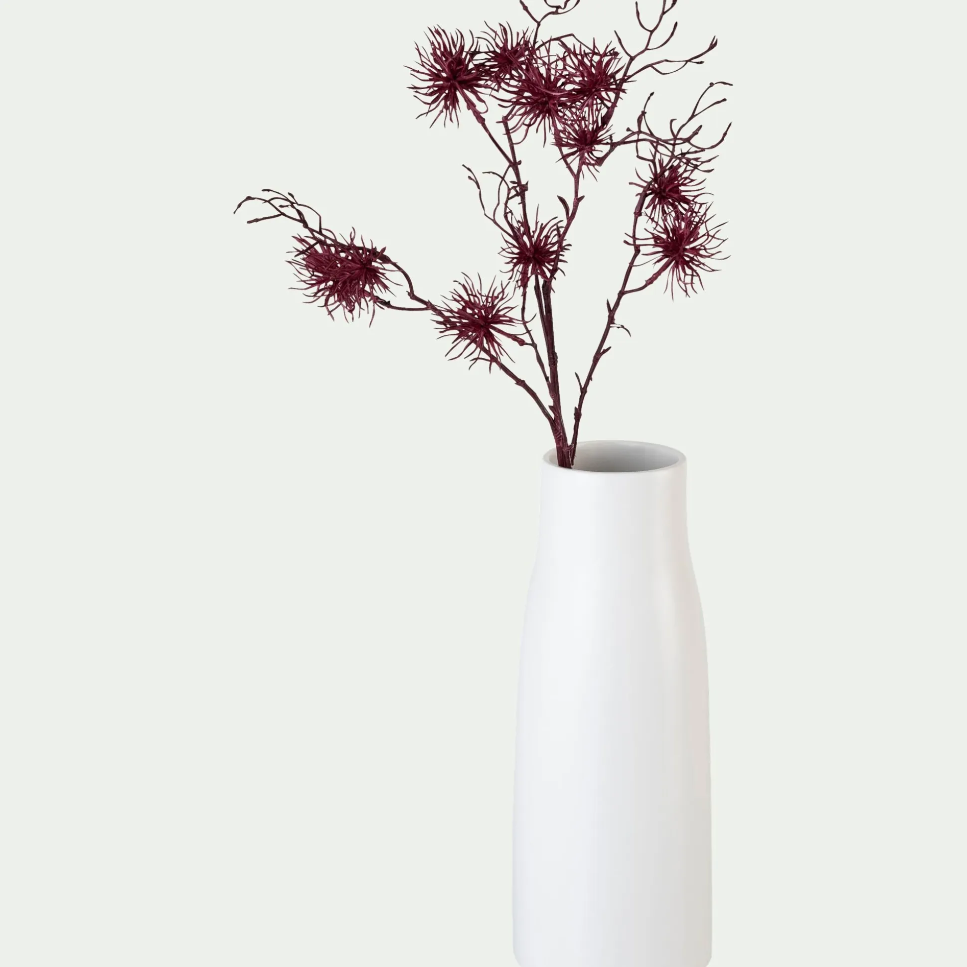 Vase classique en céramique H33cm - blanc ventoux