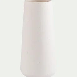 Vase classique en poudre de pierre H30cm - blanc