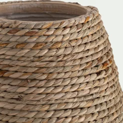 Vase en jonc de mer H23cm - naturel