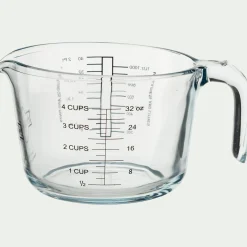 Verre à mesurer en verre borosilicate - transparent 1L