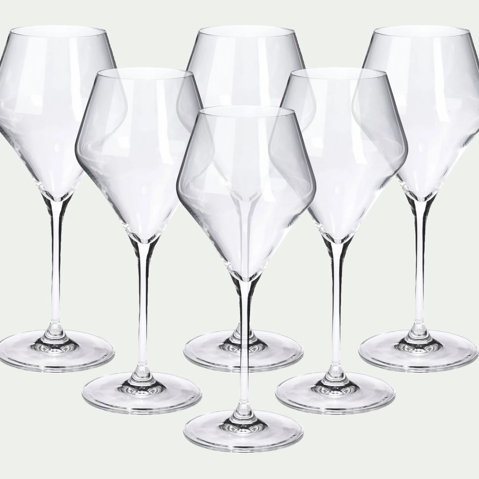 Verre à pied en verre 27cl - transparent