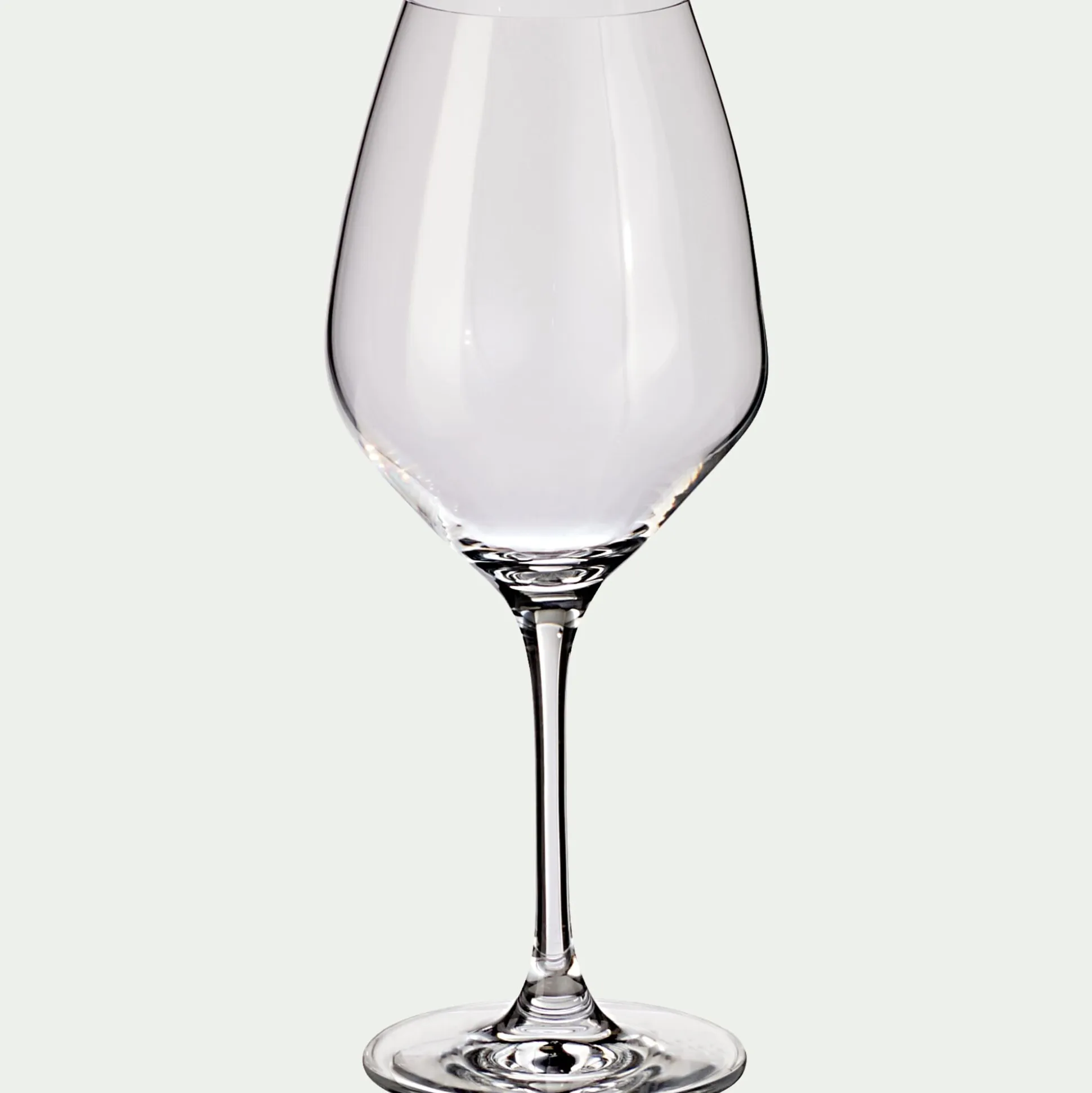 Verre à pied en verre 36cl - transparent