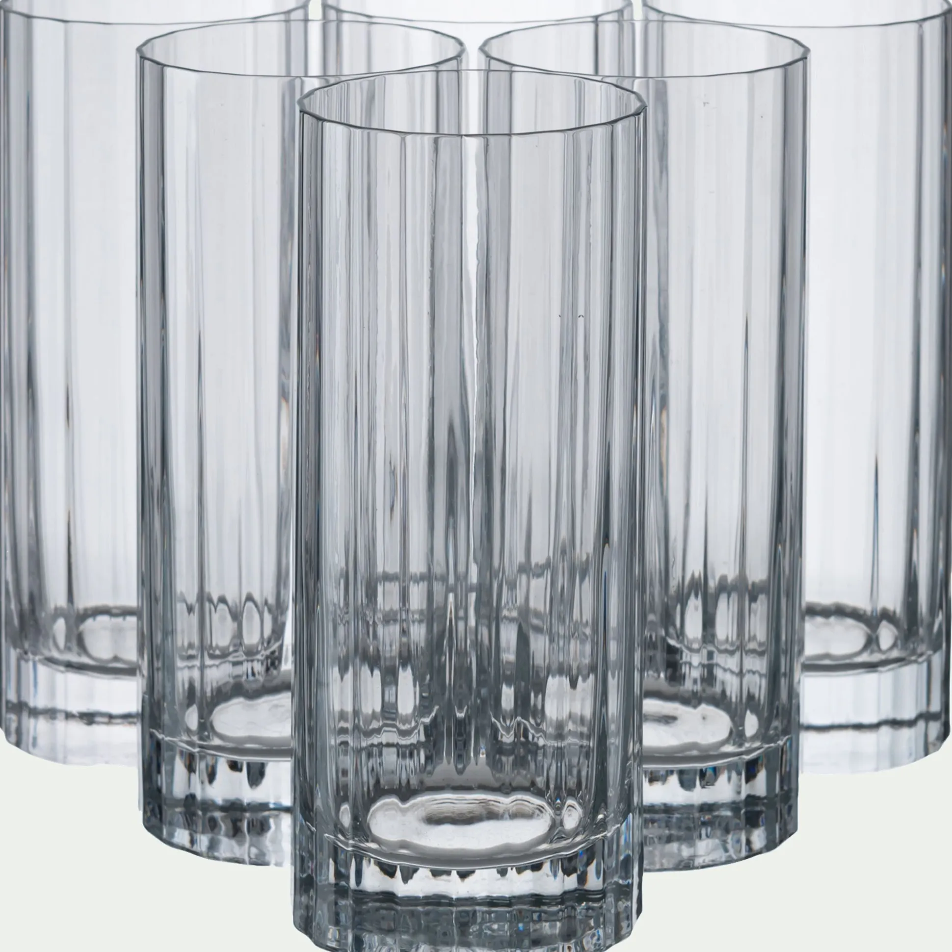 Verres à whisky en cristallin 36cl - transparent