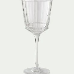Verre à vin en cristallin 25cl - transparent