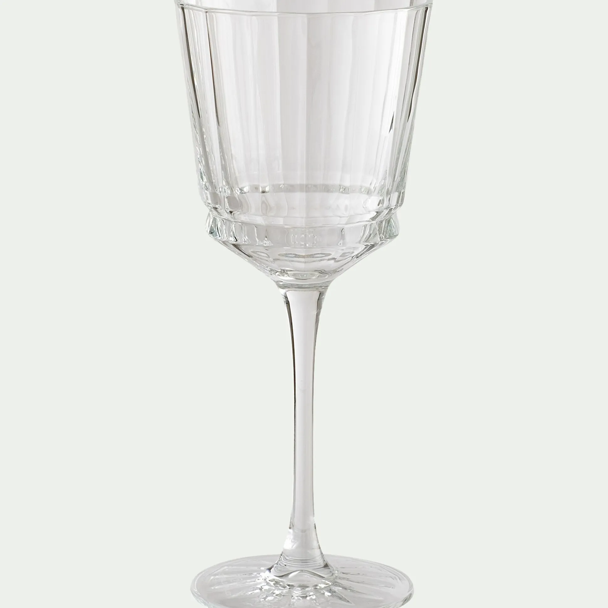 Verre à vin en cristallin 25cl - transparent