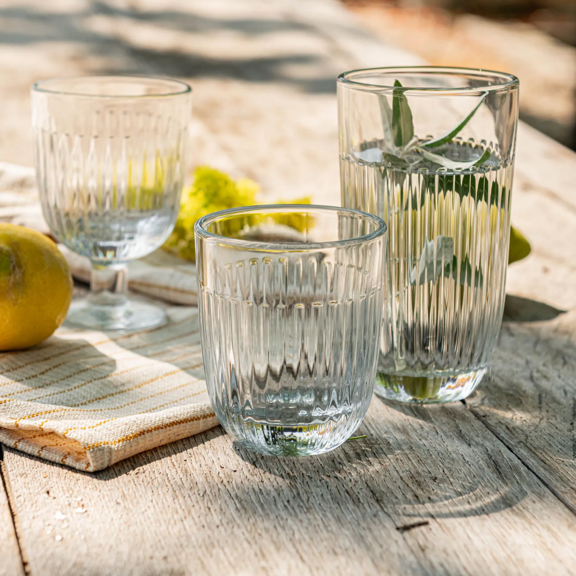 Verre à vin en verre sodocalcique 22cl - transparent
