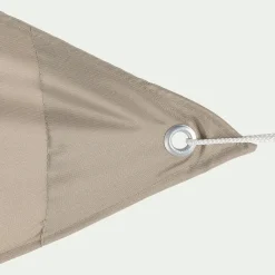 Voile d'ombrage triangle 3,6m - beige alpilles