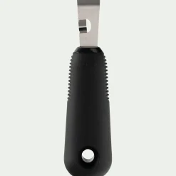 Zesteur canneleur en inox - noir